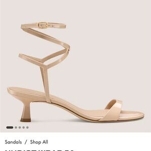 Stuart Weitzman Nudist  Sandals like new!
